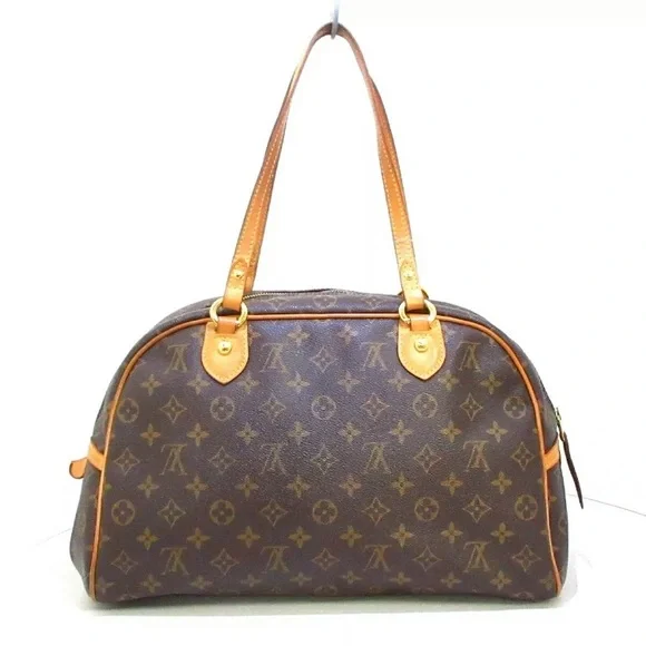 💎✨DISCONTINUED zipper closure LOUIS VUITTON BAG montorgueil gm - Picture 3 of 16
